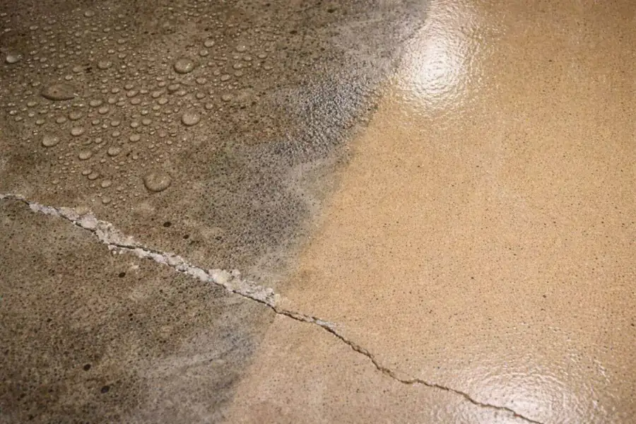 How long an epoxy garage floor lasts in Houston
