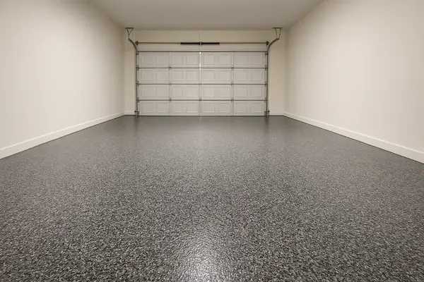 Flake epoxy floor, sample render