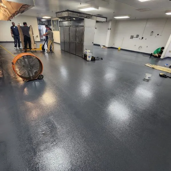 Commercial floor coating Houston